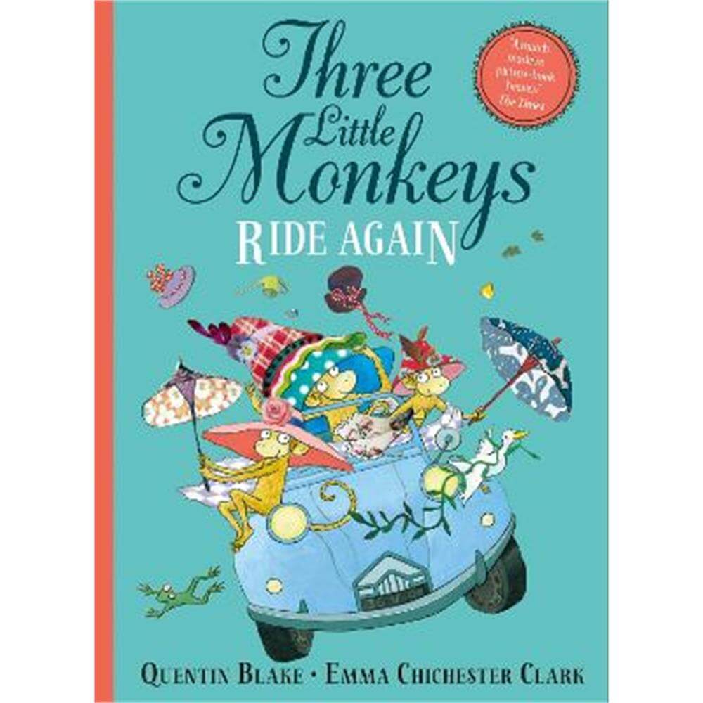 Three Little Monkeys Ride Again (Paperback) - Quentin Blake